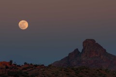 Red Mountain Moonrise