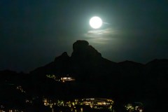 Flower Moon over FireRock