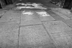 Gravestones at Ennis Friary